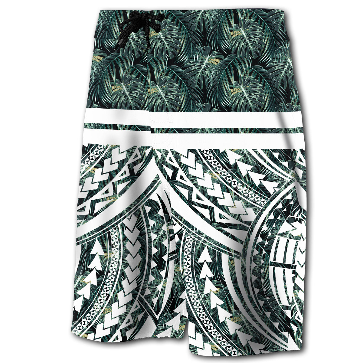 Hawaii Sommer Palme Polynesian Kanaka Herren Boardshorts